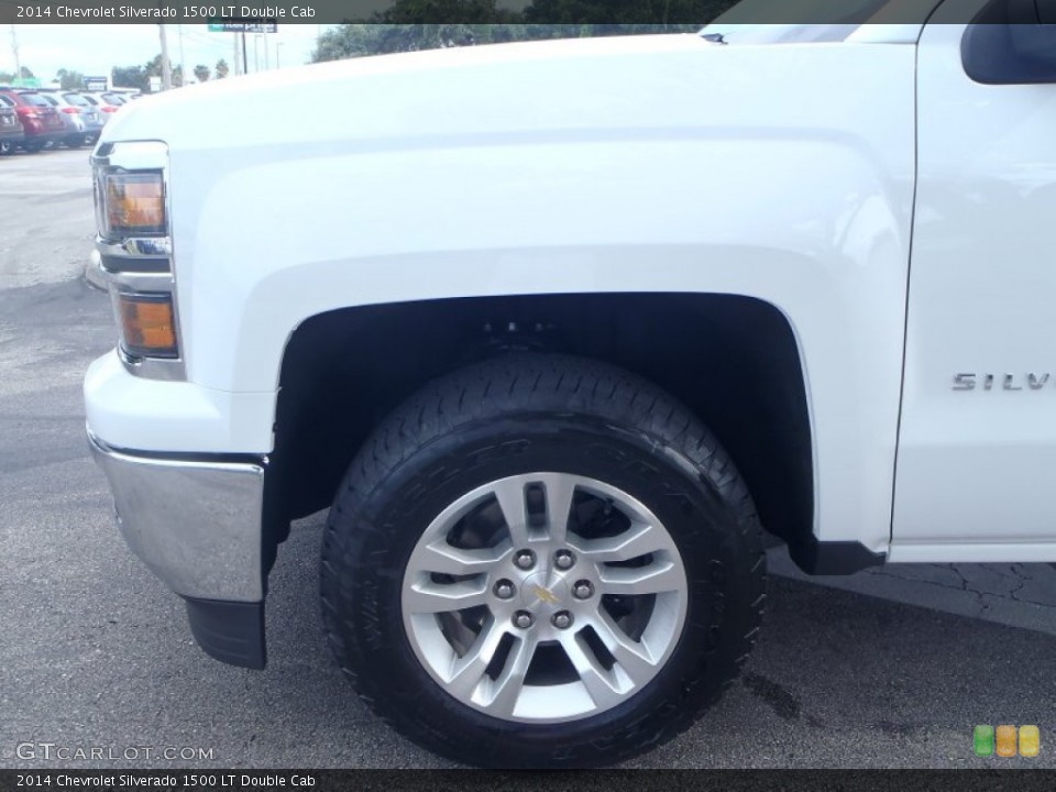 2014 Chevrolet Silverado 1500 LT Double Cab Wheel and Tire Photo #84672167
