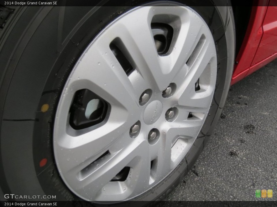 2014 Dodge Grand Caravan SE Wheel and Tire Photo #84672282