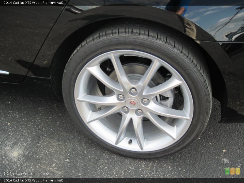 2014 Cadillac XTS Vsport Premium AWD Wheel and Tire Photo #84674705