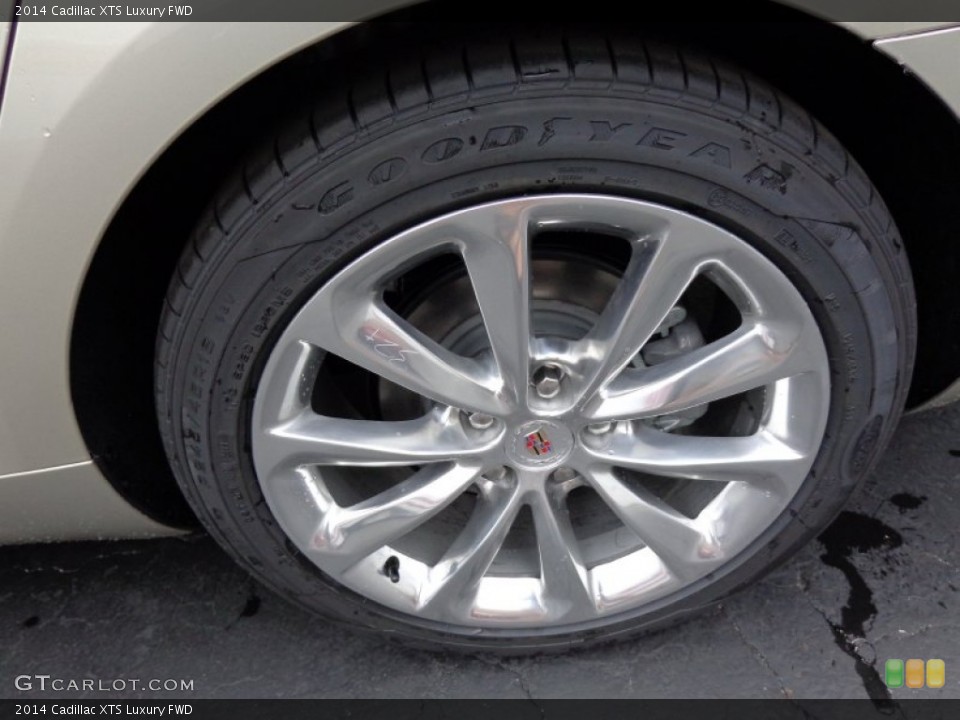 2014 Cadillac XTS Luxury FWD Wheel and Tire Photo #84675716