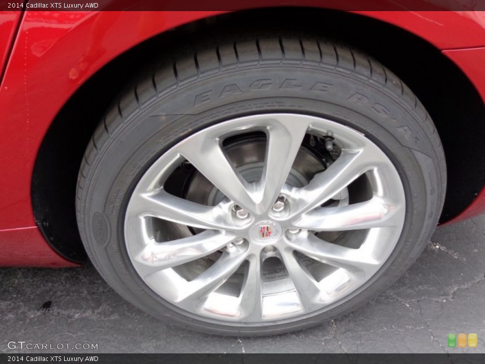 2014 Cadillac XTS Luxury AWD Wheel and Tire Photo #84676205