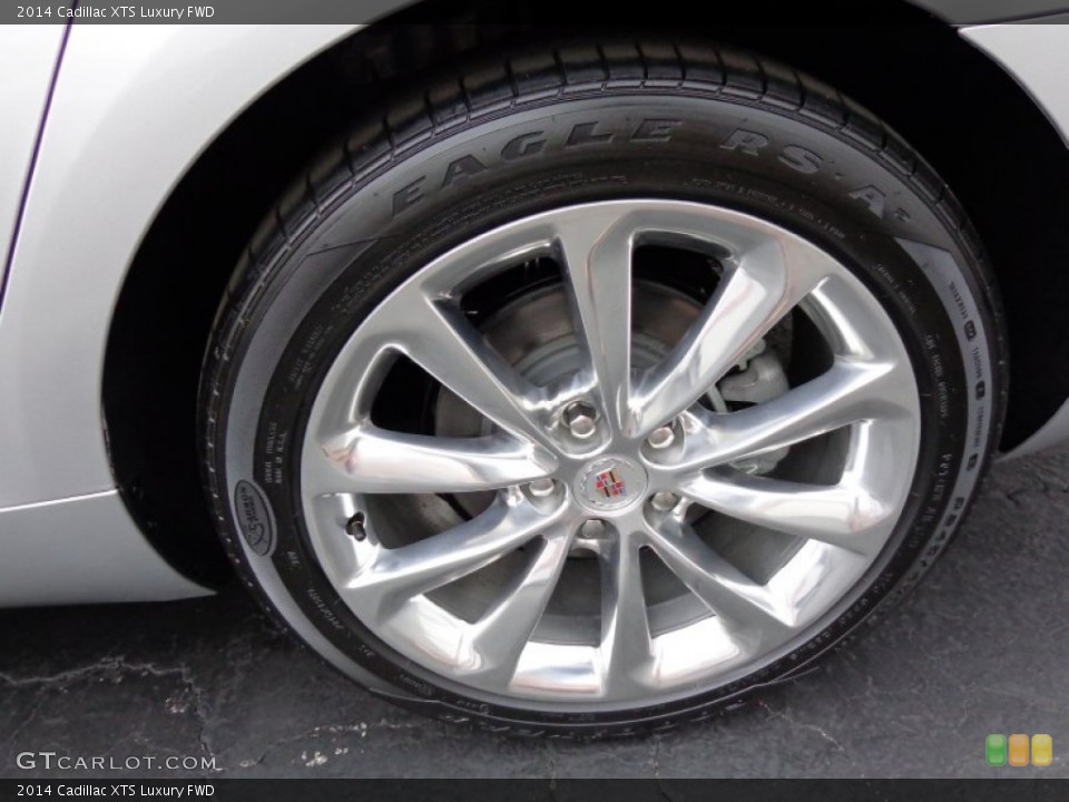 2014 Cadillac XTS Luxury FWD Wheel and Tire Photo #84676721