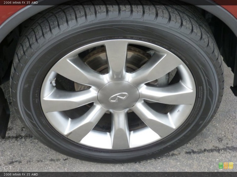 2006 Infiniti FX 35 AWD Wheel and Tire Photo #84687806