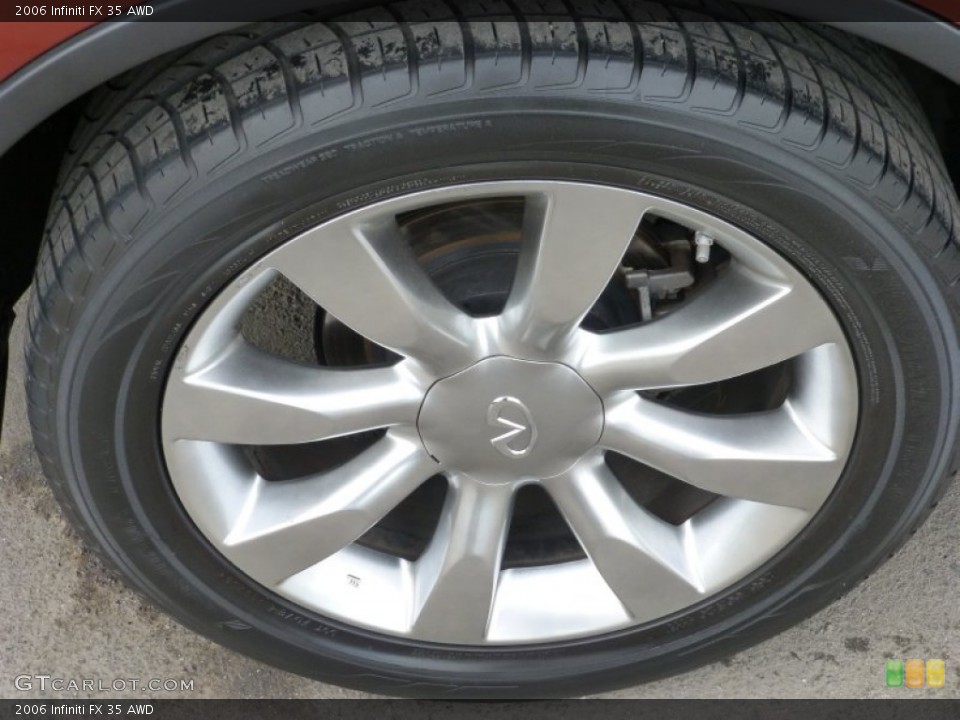 2006 Infiniti FX 35 AWD Wheel and Tire Photo #84687829