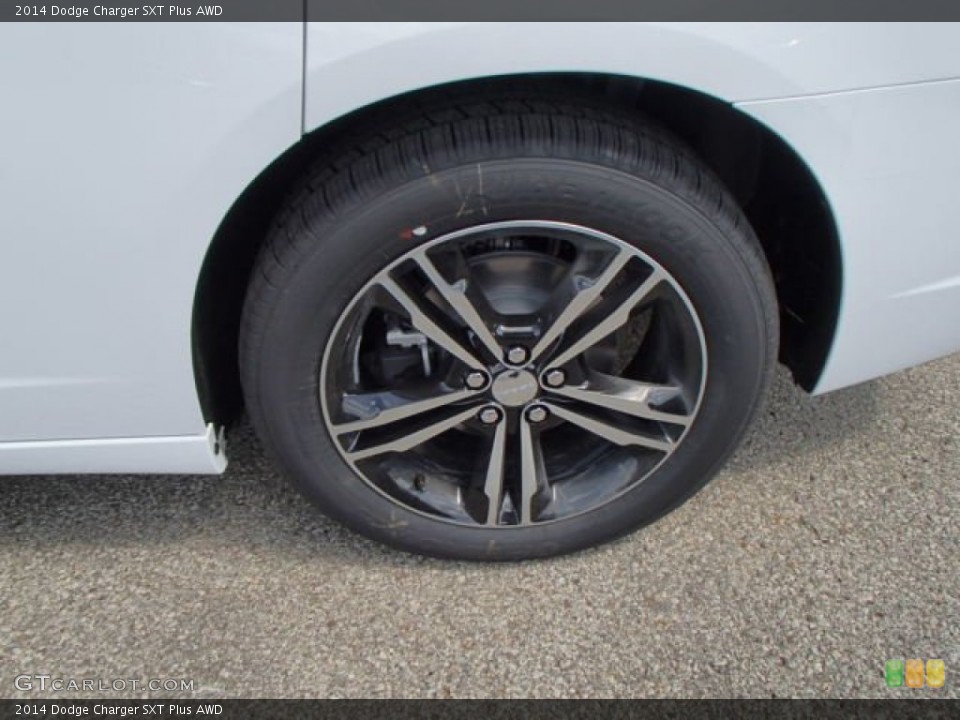 2014 Dodge Charger SXT Plus AWD Wheel and Tire Photo #84694085