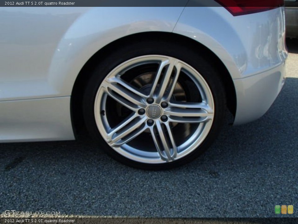 2012 Audi TT S 2.0T quattro Roadster Wheel and Tire Photo #84697430