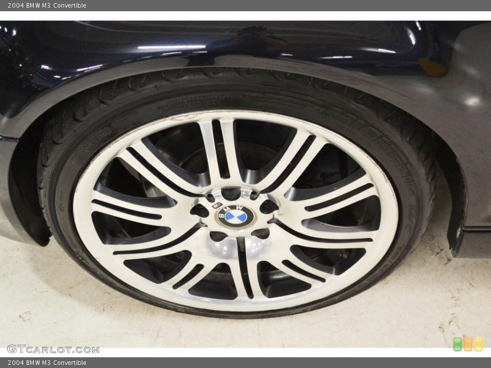 2004 BMW M3 Convertible Wheel and Tire Photo #84700115