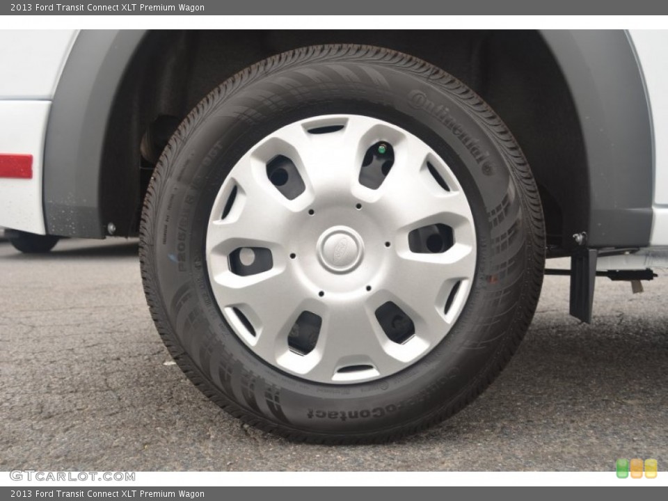 2013 Ford Transit Connect XLT Premium Wagon Wheel and Tire Photo #84702308