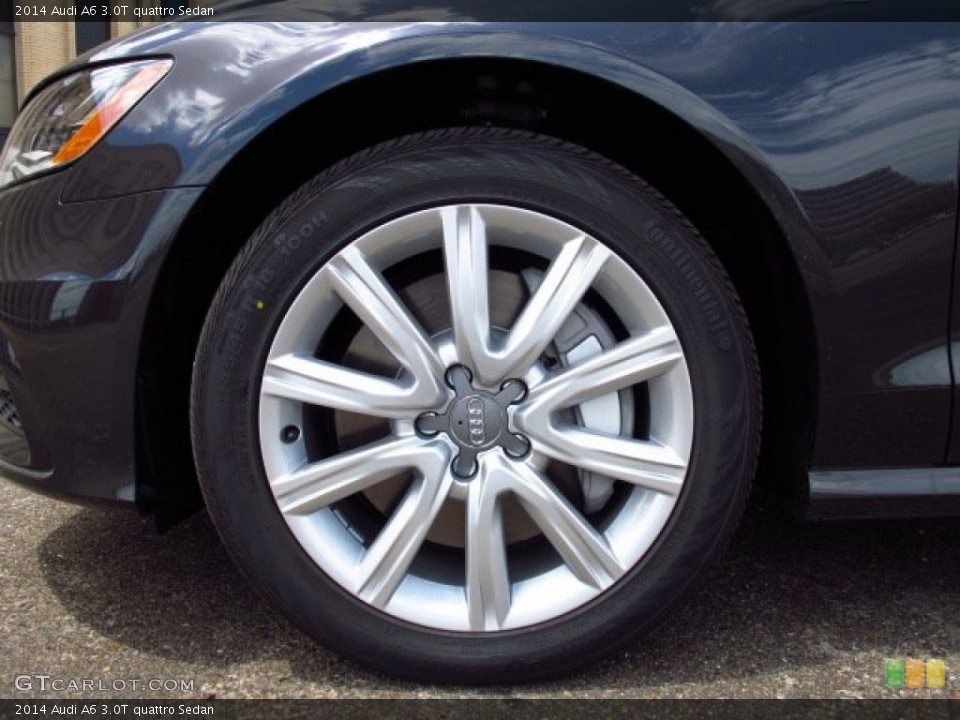 2014 Audi A6 3.0T quattro Sedan Wheel and Tire Photo #84704042