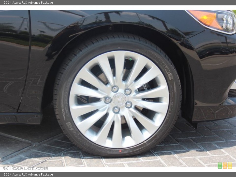 2014 Acura RLX Advance Package Wheel and Tire Photo #84705566