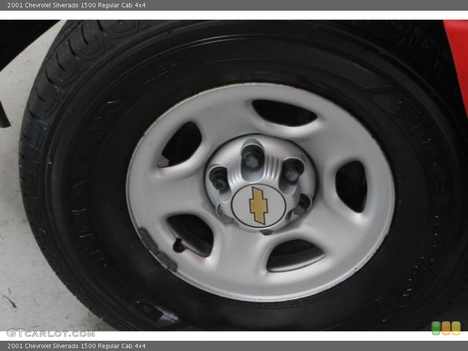 2001 Chevrolet Silverado 1500 Regular Cab 4x4 Wheel and Tire Photo #84710407