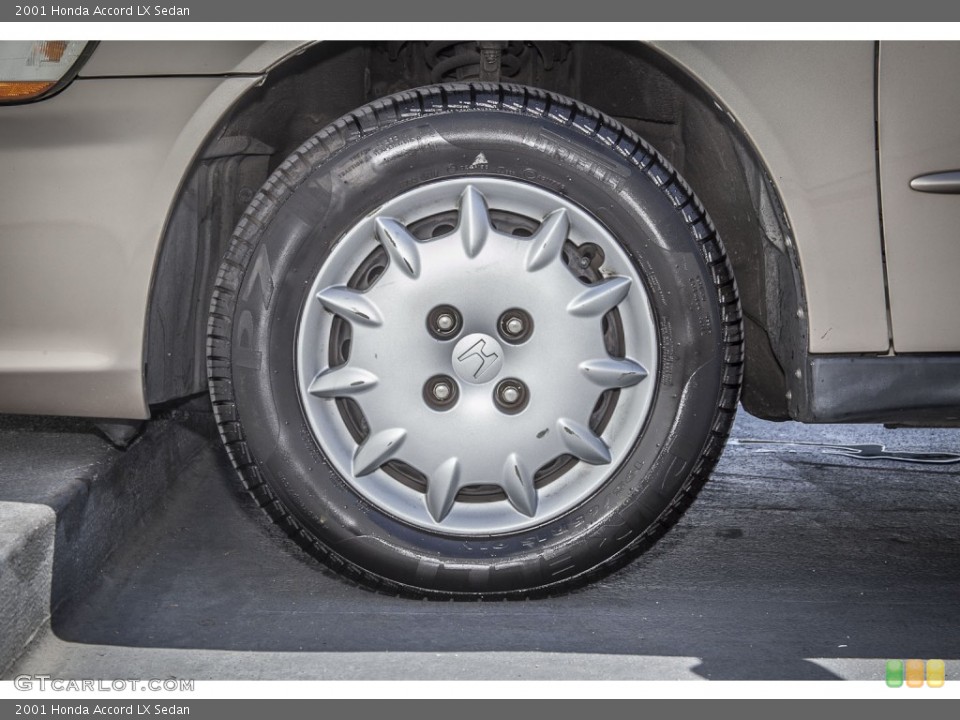 2001 Honda Accord LX Sedan Wheel and Tire Photo #84713998