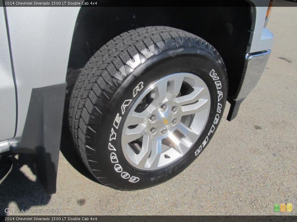 2014 Chevrolet Silverado 1500 LT Double Cab 4x4 Wheel and Tire Photo #84720286