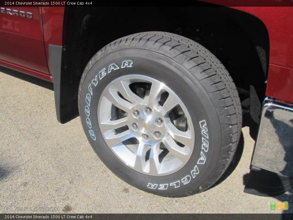 2014 Chevrolet Silverado 1500 LT Crew Cab 4x4 Wheel and Tire Photo #84720674
