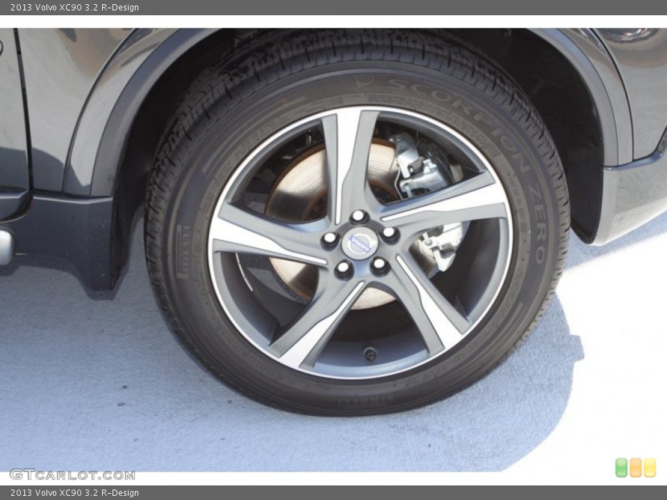 2013 Volvo XC90 3.2 R-Design Wheel and Tire Photo #84726526
