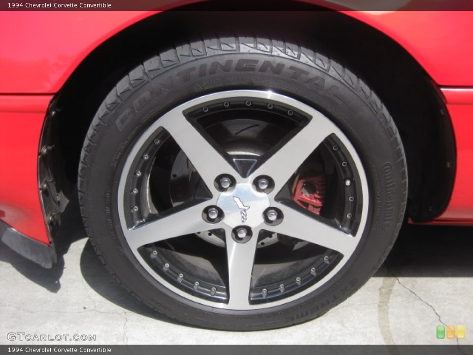 1994 Chevrolet Corvette Custom Wheel and Tire Photo #84738492