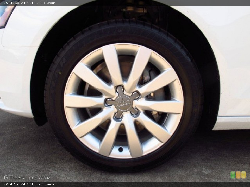 2014 Audi A4 2.0T quattro Sedan Wheel and Tire Photo #84744746