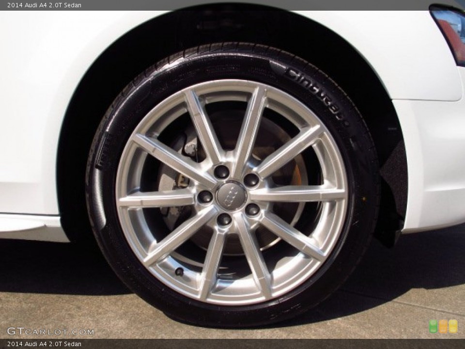 2014 Audi A4 2.0T Sedan Wheel and Tire Photo #84745298