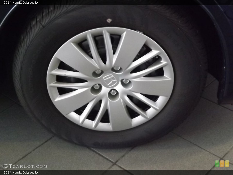 2014 Honda Odyssey LX Wheel and Tire Photo #84751160