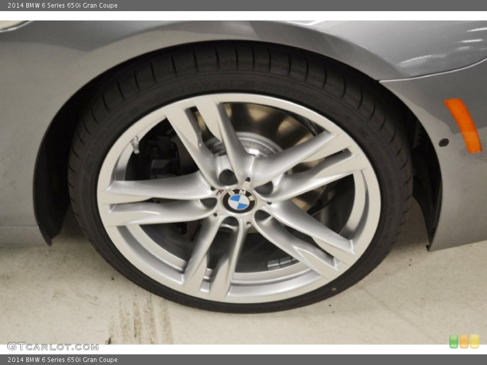 2014 BMW 6 Series 650i Gran Coupe Wheel and Tire Photo #84759824