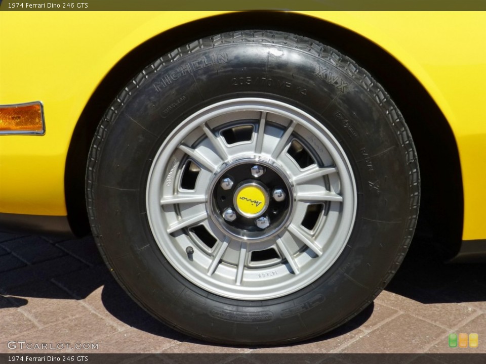 1974 Ferrari Dino 246 GTS Wheel and Tire Photo #84765665