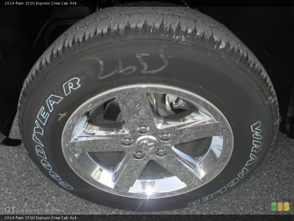 2014 Ram 1500 Express Crew Cab 4x4 Wheel and Tire Photo #84775928
