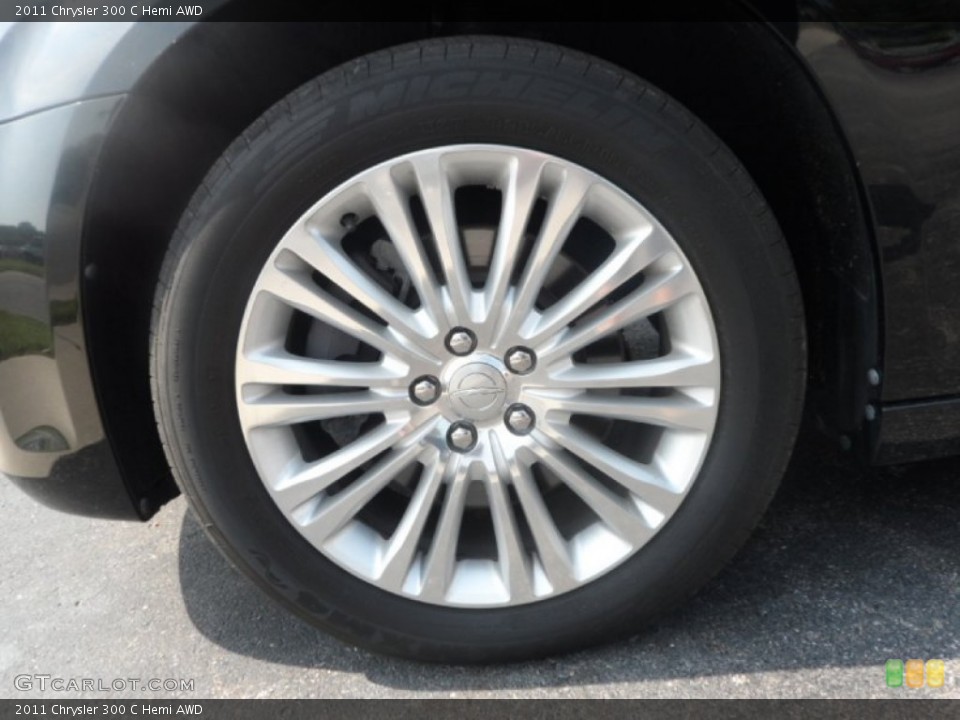 2011 Chrysler 300 C Hemi AWD Wheel and Tire Photo #84778757