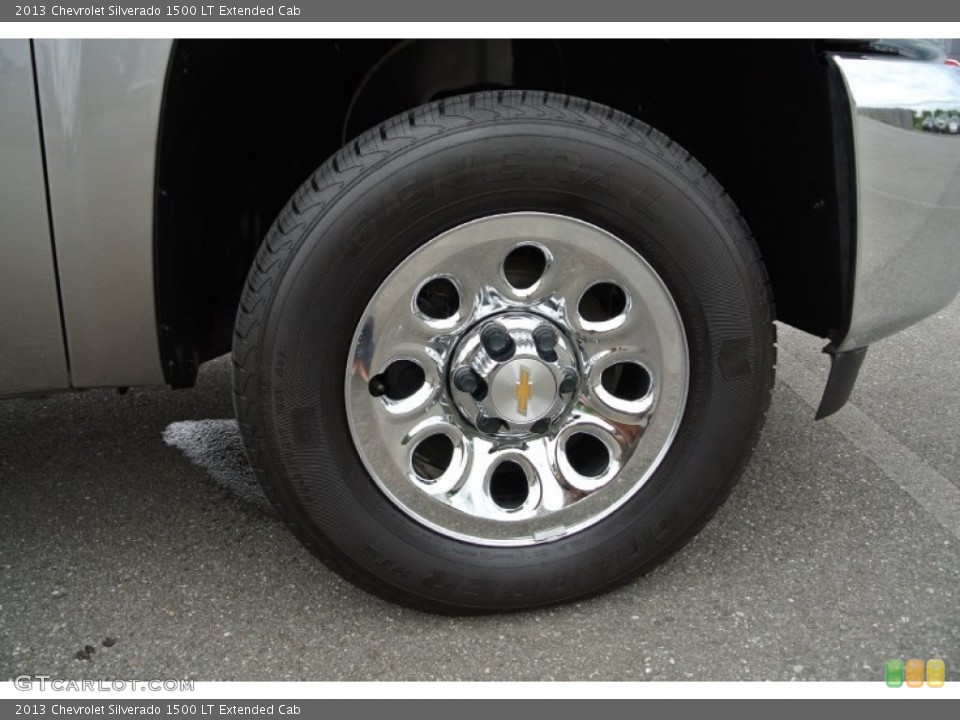 2013 Chevrolet Silverado 1500 LT Extended Cab Wheel and Tire Photo #84782273