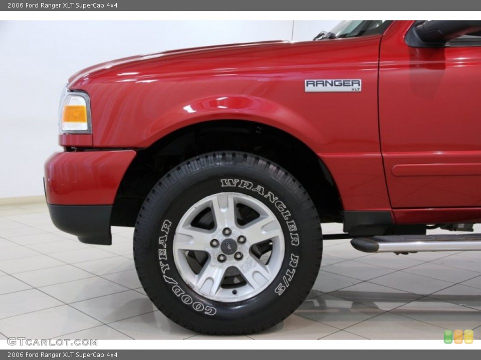 2006 Ford Ranger XLT SuperCab 4x4 Wheel and Tire Photo #84791753