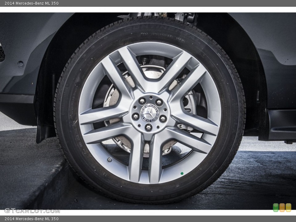 2014 Mercedes-Benz ML 350 Wheel and Tire Photo #84799910 | GTCarLot ...