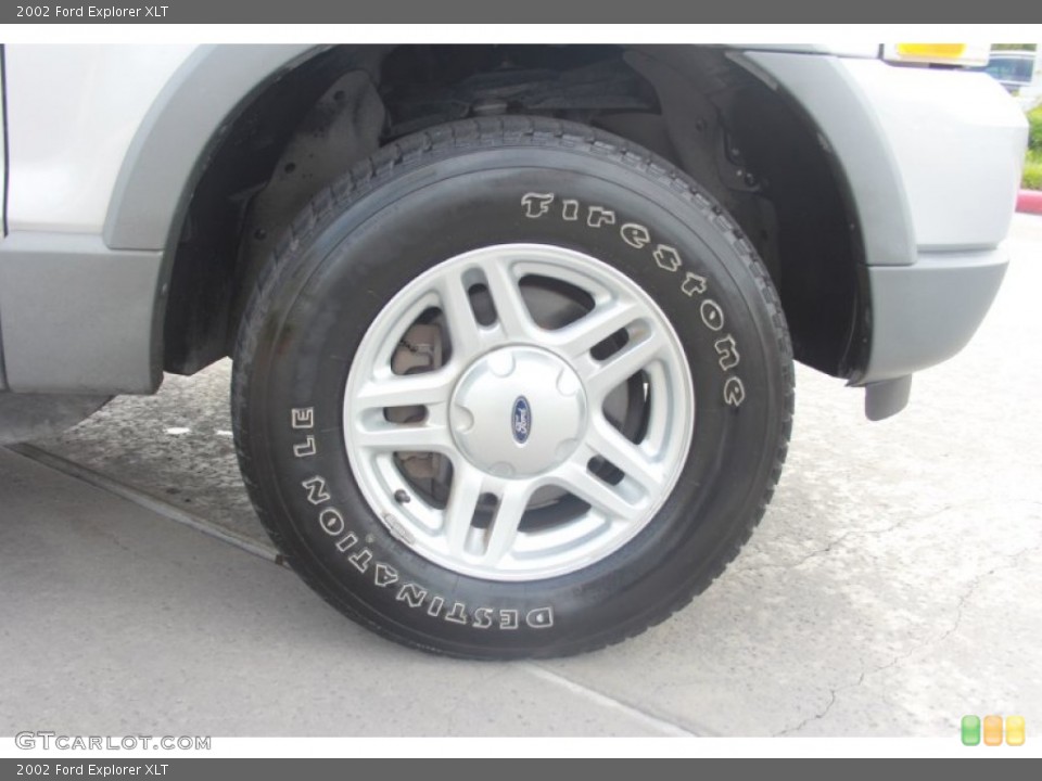 2002 Ford Explorer XLT Wheel and Tire Photo #84802658