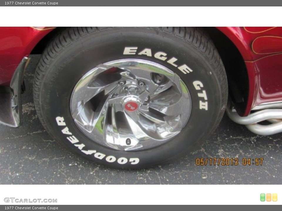 1977 Chevrolet Corvette Custom Wheel and Tire Photo #84810795