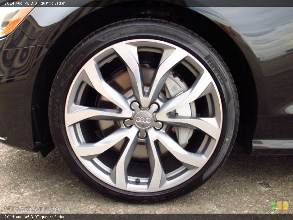 2014 Audi A6 3.0T quattro Sedan Wheel and Tire Photo #84812694