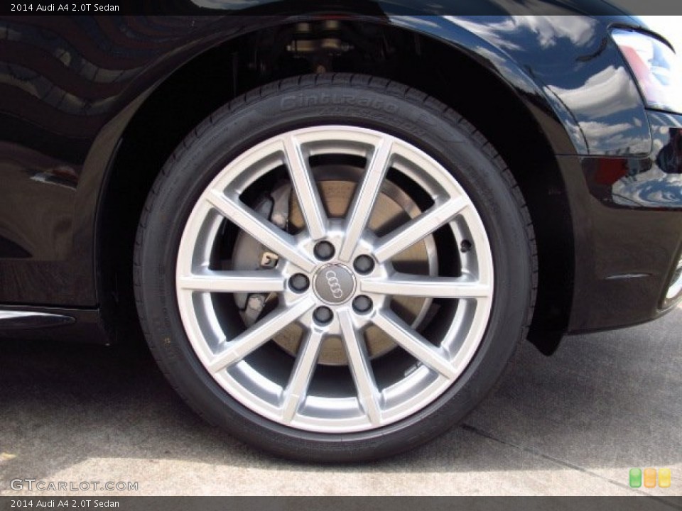 2014 Audi A4 2.0T Sedan Wheel and Tire Photo #84813957