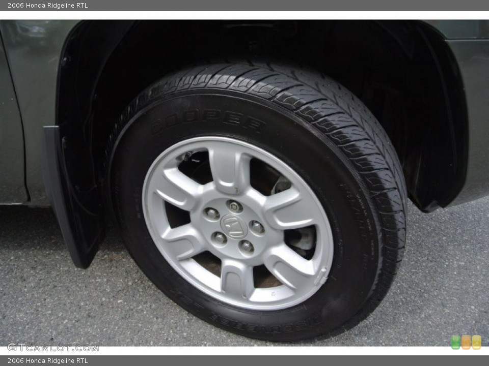 2006 Honda Ridgeline RTL Wheel and Tire Photo #84814662