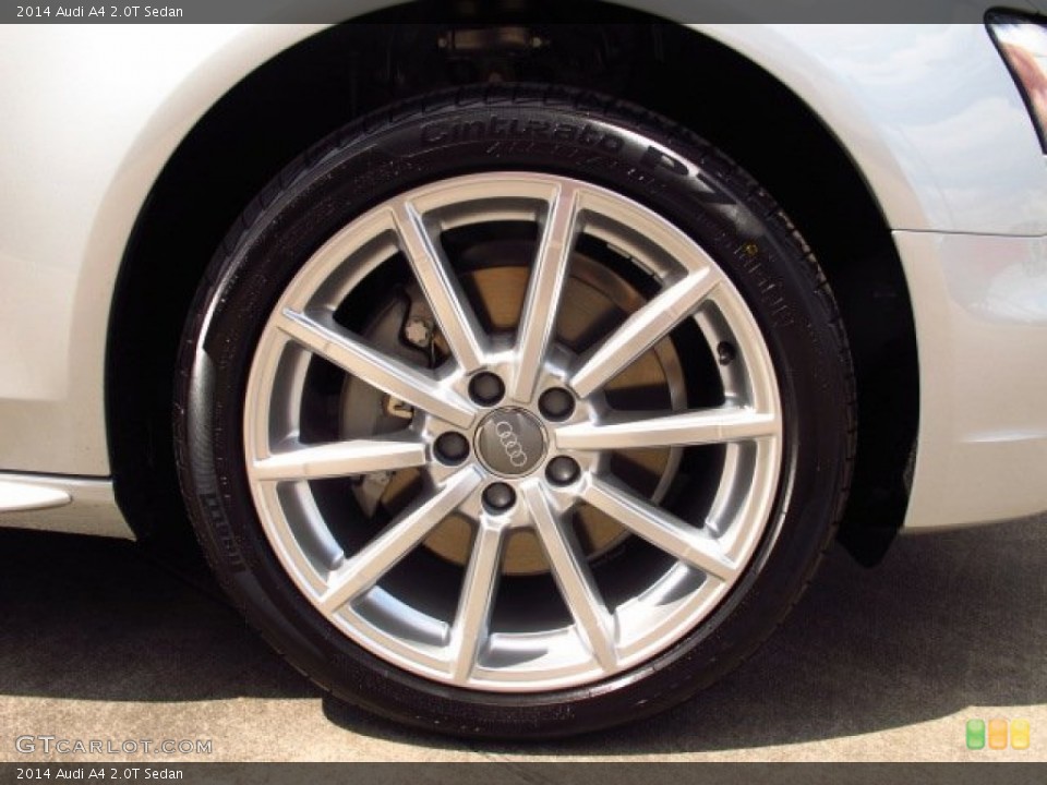 2014 Audi A4 2.0T Sedan Wheel and Tire Photo #84815058