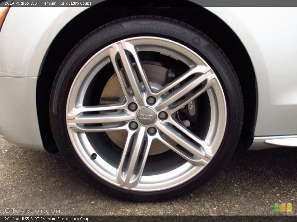 2014 Audi S5 3.0T Premium Plus quattro Coupe Wheel and Tire Photo #84817785