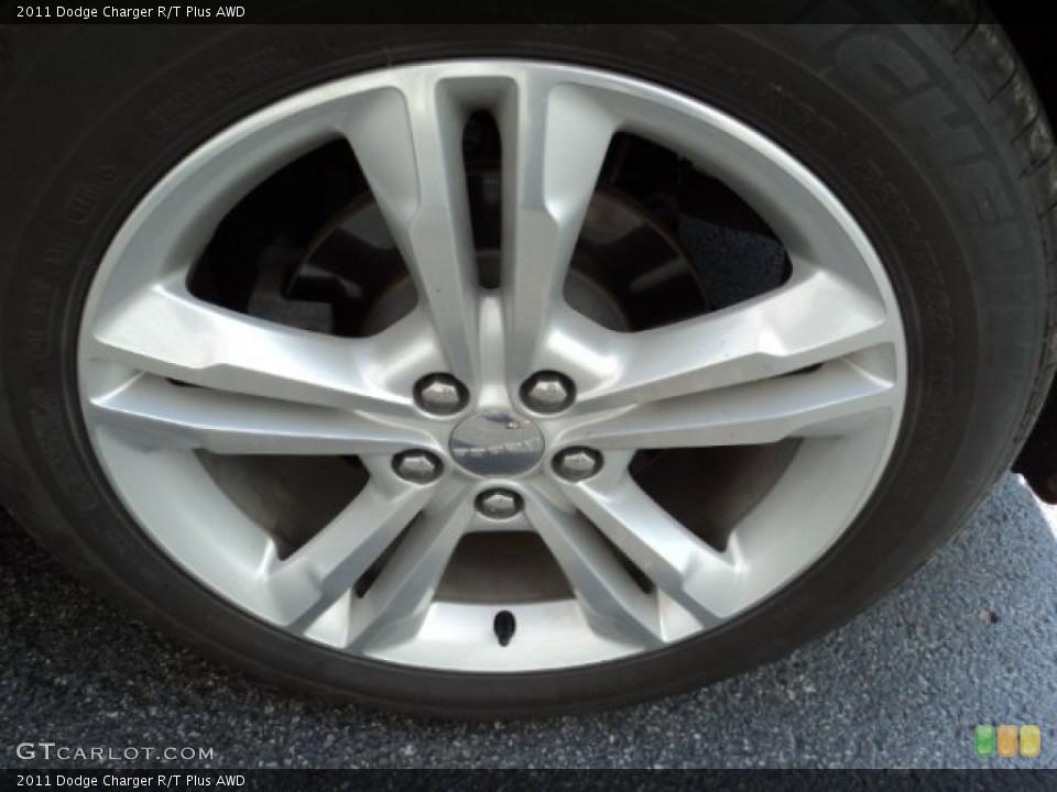 2011 Dodge Charger R/T Plus AWD Wheel and Tire Photo #84825231