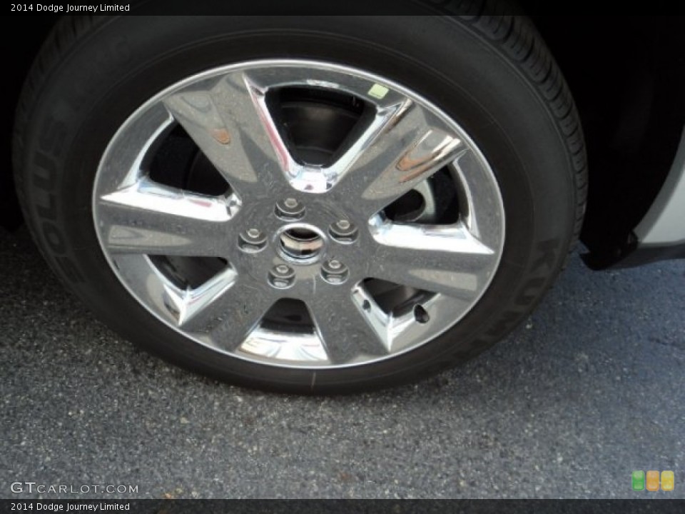 2014 Dodge Journey Limited Wheel and Tire Photo #84825999