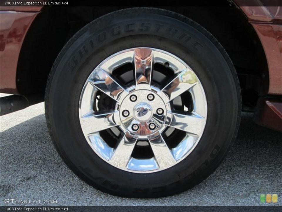 2008 Ford Expedition EL Limited 4x4 Wheel and Tire Photo #84829926