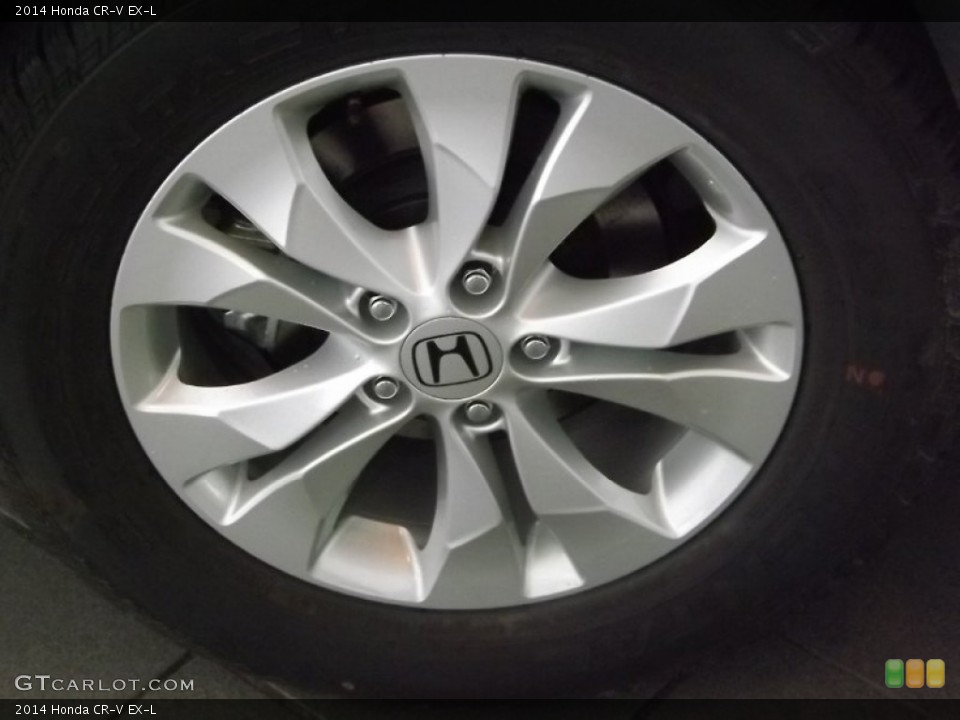 2014 Honda CR-V EX-L Wheel and Tire Photo #84830707