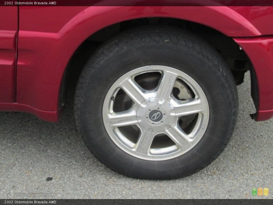 2002 Oldsmobile Bravada AWD Wheel and Tire Photo #84831365