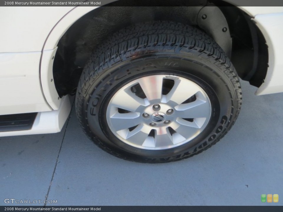 2008 Mercury Mountaineer Wheels and Tires