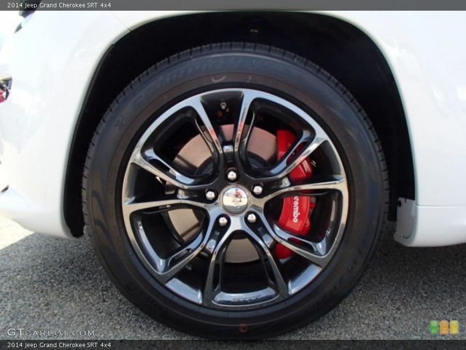 2014 Jeep Grand Cherokee SRT 4x4 Wheel and Tire Photo #84838443