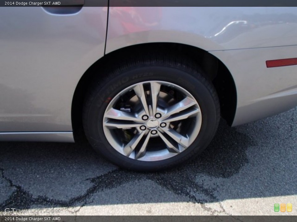 2014 Dodge Charger SXT AWD Wheel and Tire Photo #84839397