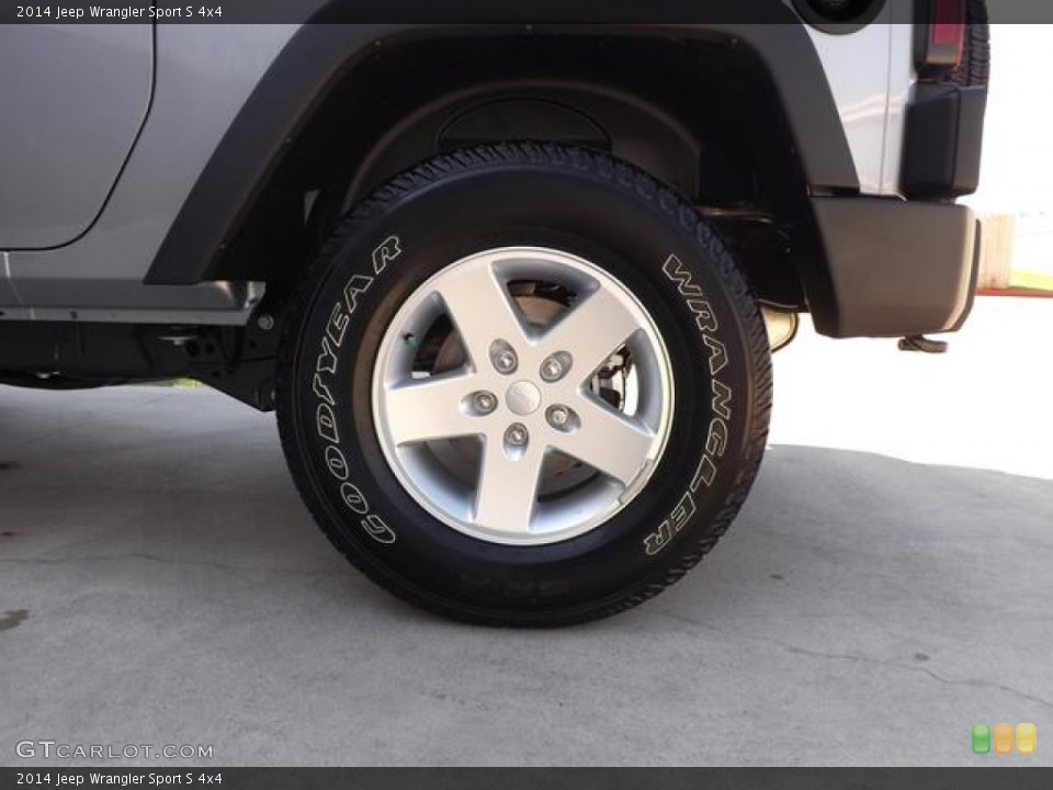 2014 Jeep Wrangler Sport S 4x4 Wheel and Tire Photo #84850854
