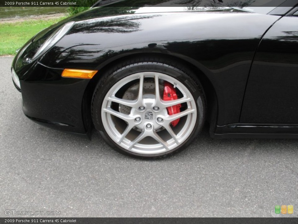 2009 Porsche 911 Carrera 4S Cabriolet Wheel and Tire Photo #84853350