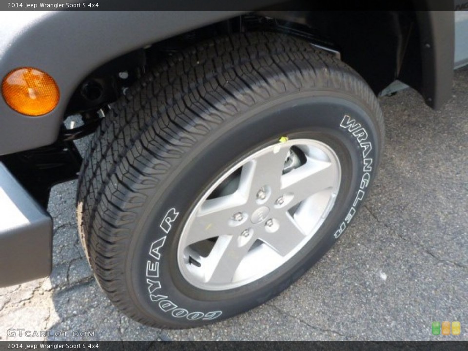 2014 Jeep Wrangler Sport S 4x4 Wheel and Tire Photo #84856335