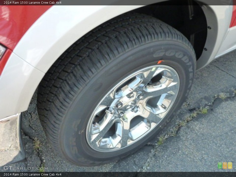 2014 Ram 1500 Laramie Crew Cab 4x4 Wheel and Tire Photo #84857301