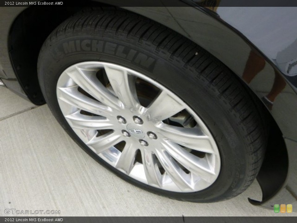 2012 Lincoln MKS EcoBoost AWD Wheel and Tire Photo #84857495